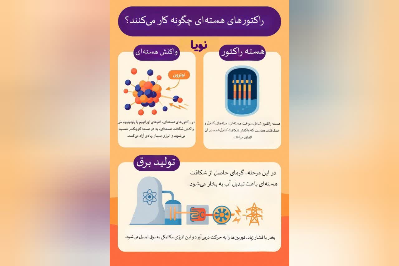 راکتور های هسته ای چگونه کار میکنند؟